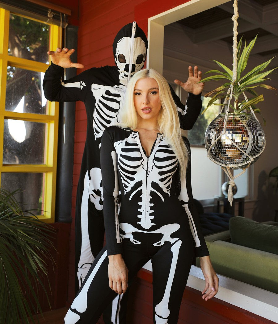 Matching Skeleton Couples Costumes