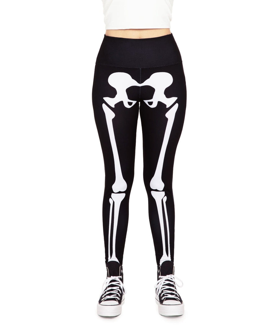 Skeleton High Waisted Leggings