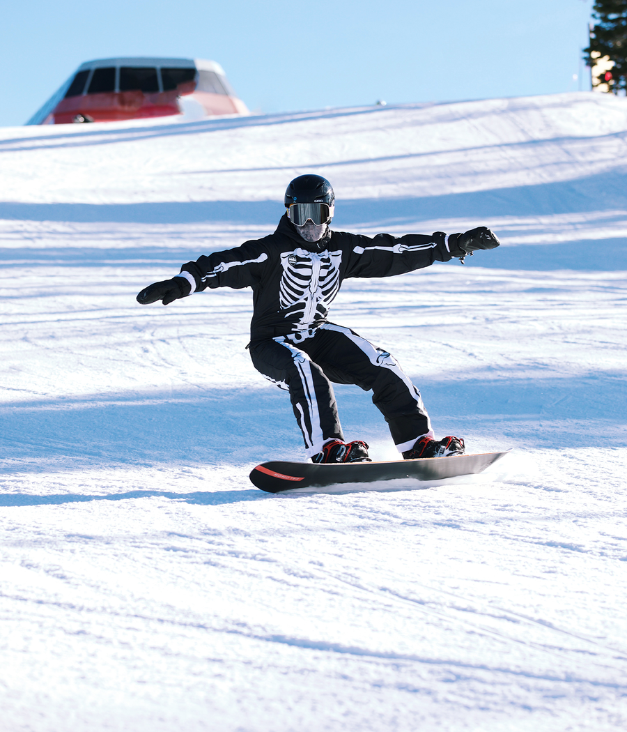 Men's Skeleton Snow Suit