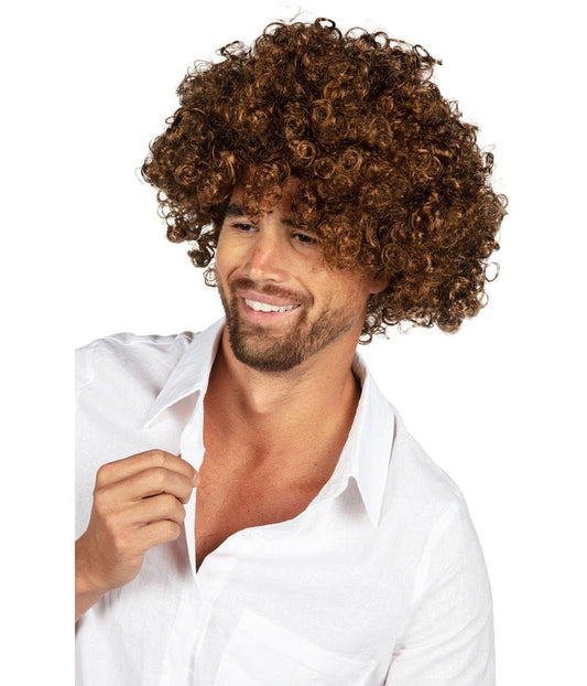 Brown Afro Wig